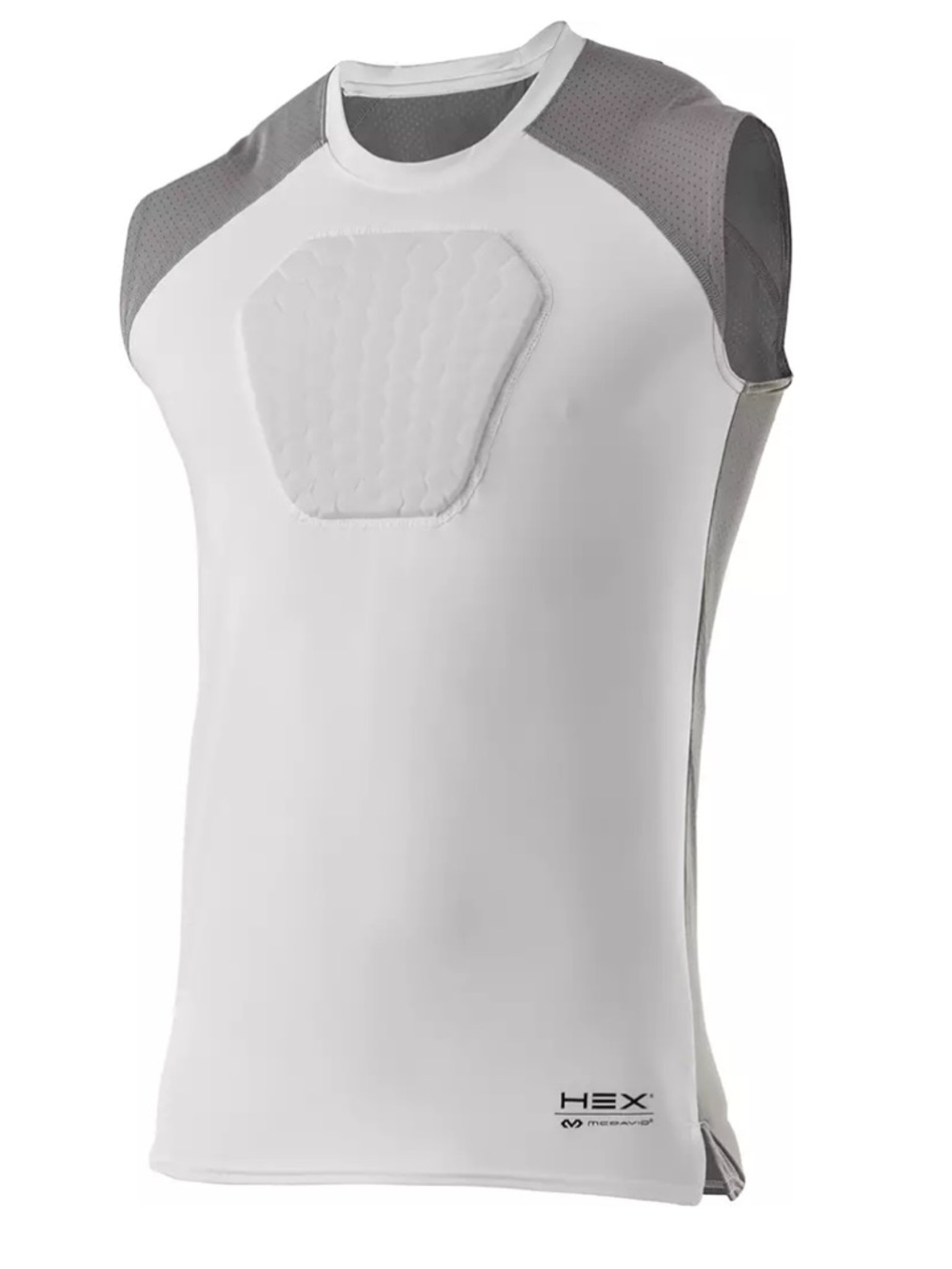 Set of 2 McDavid HEX Compression Athletic Top in White